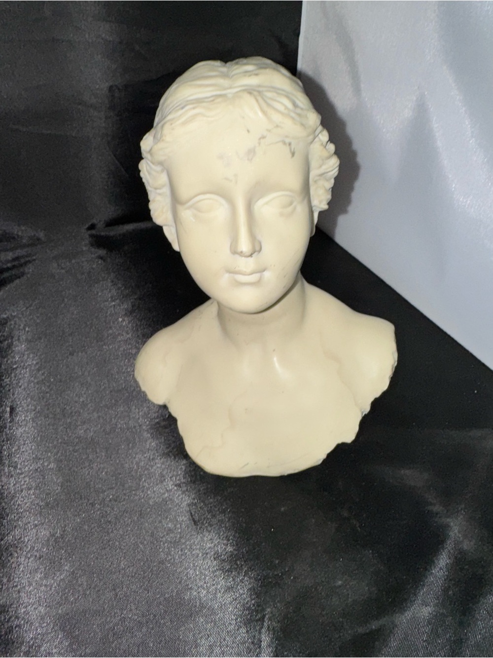 RARE Sculpture Bust of Thalia Ancient Roman Greek God MET Vatican Reproduction